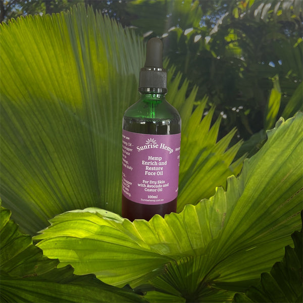 Hemp Enrich and Restore Face Oil 100ml