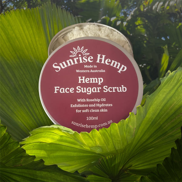 Hemp Face Sugar Scrub 100ml