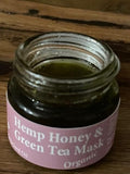 Hemp Mask with Honey and Matcha Green Tea